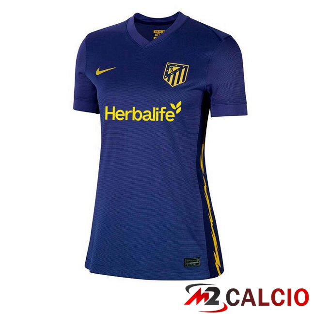 Maglie Calcio Atletico Madrid Donna Seconda Blu Reale 2025/2026