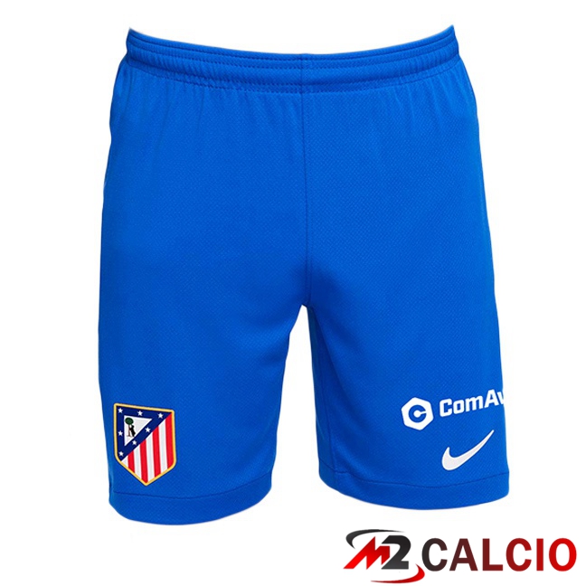 Pantaloncini Calcio Atletico Madrid Prima Blu 2025/2026