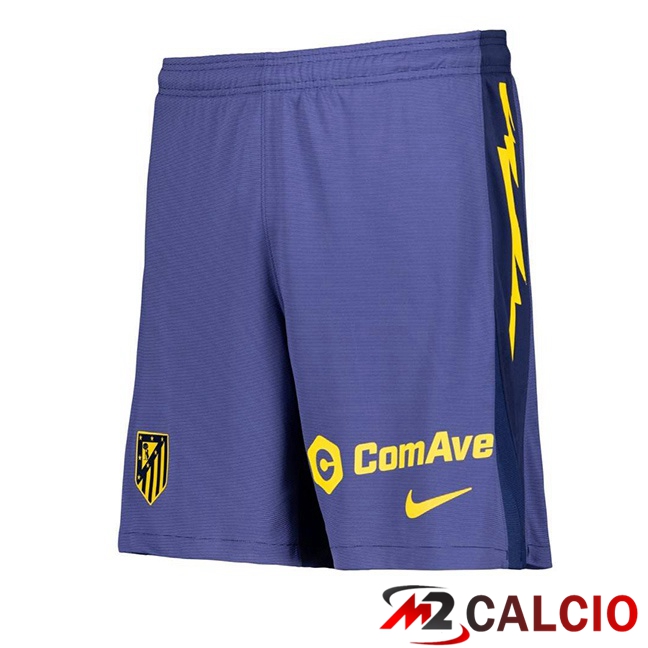 Pantaloncini Calcio Atletico Madrid Seconda Blu Reale 2025/2026
