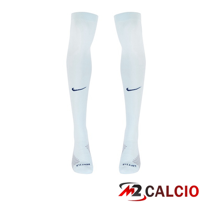 Calzini Calcio Inter Milan Seconda Bianco Blu 2025/2026