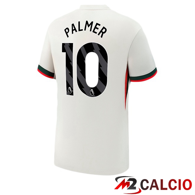 Maglie Calcio FC Chelsea (Palmer 10) Seconda Bianco 2025/2026