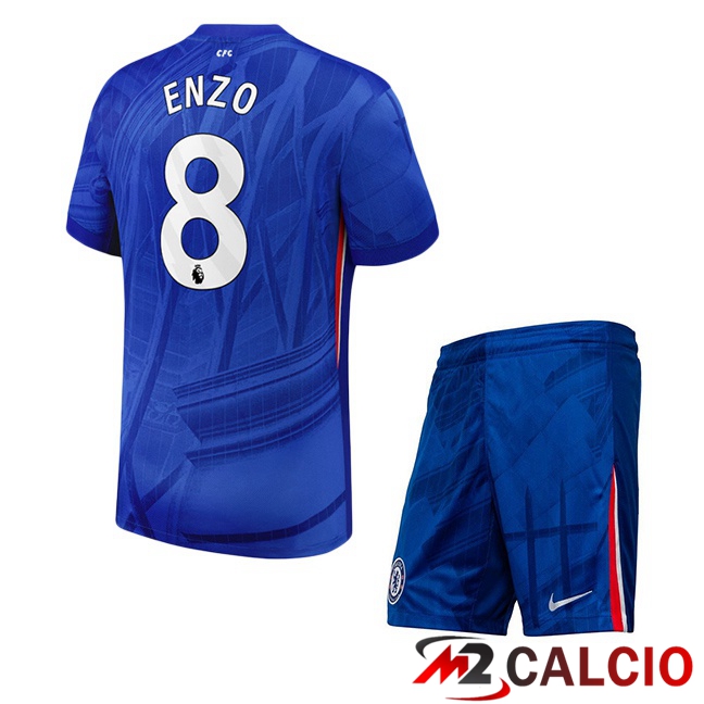 Maglie Calcio FC Chelsea (Enzo 8) Bambino Prima Blu 2025/2026