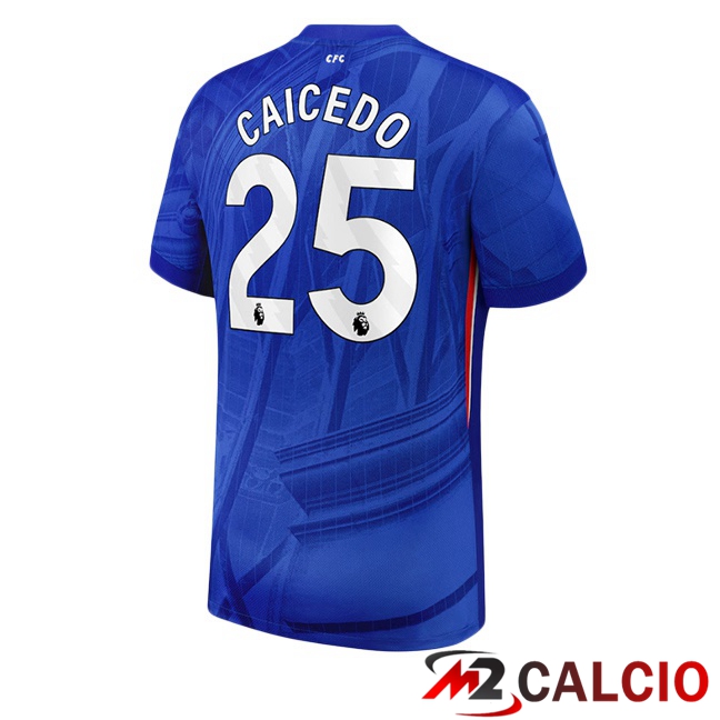 Maglie Calcio FC Chelsea (Caicedo 25) Prima Blu 2025/2026