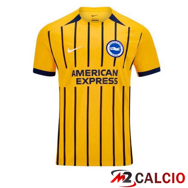 Maglie Calcio FC Brighton Terza Giallo 2025/2026