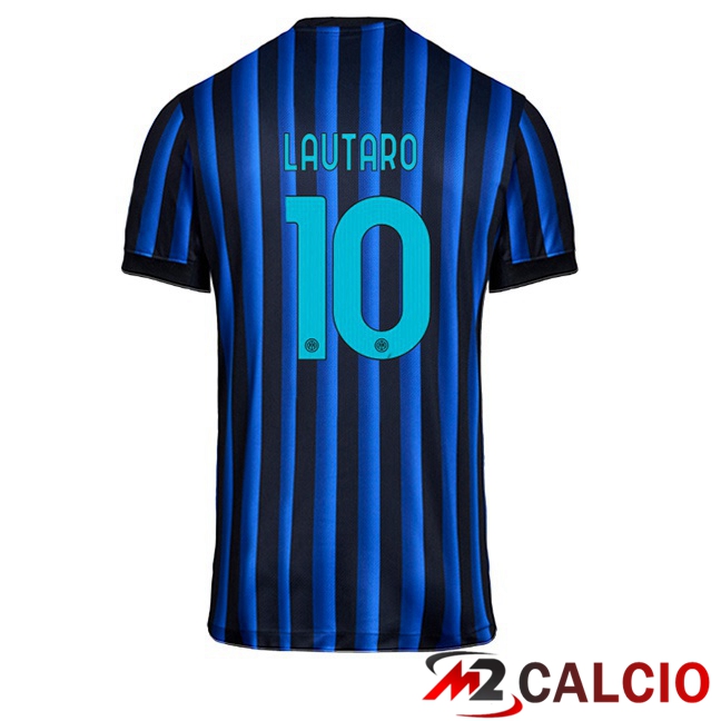 Maglie Calcio Inter Milan (LAUTARO 10) Prima Blu Nero 2025/2026