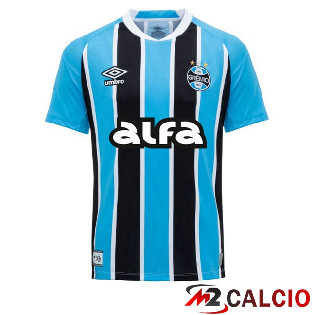 Maglie Calcio Gremio Prima Nero Blu 2025/2026
