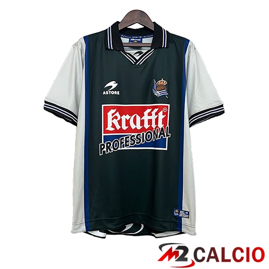 Maglie Calcio Real Sociedad Retro Seconda 1999/2002