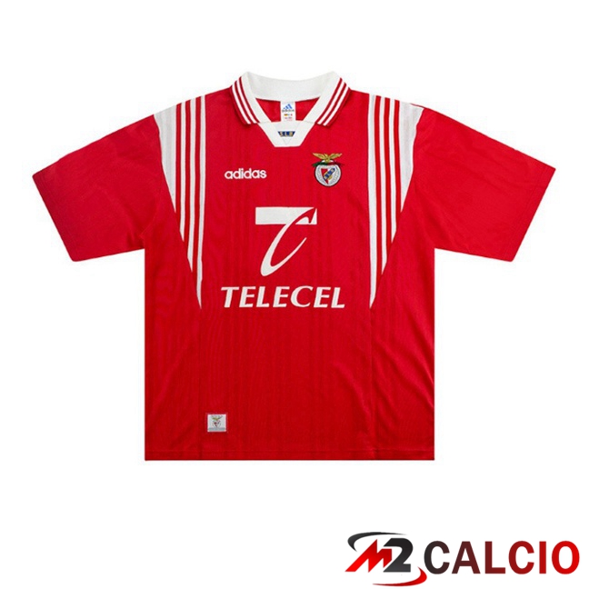 Maglie Calcio S.L Benfica Retro Prima Rosso 1997-1998