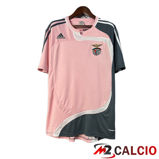 Maglie Calcio S.L Benfica Retro Seconda Rosa 2007-2008
