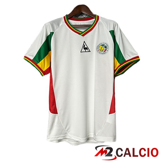 Maglie Calcio Senegal Retro Prima Bianco 2002