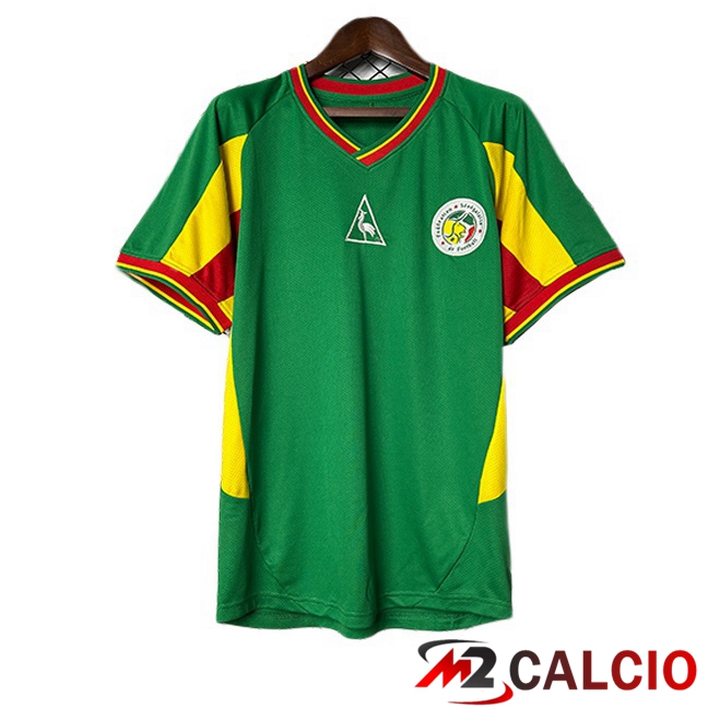 Maglie Calcio Senegal Retro Seconda Verde 2002