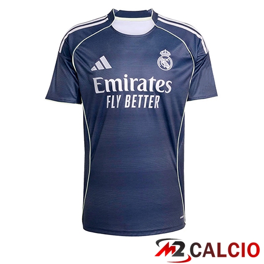 Maglie Calcio Real Madrid Seconda 2025 2026