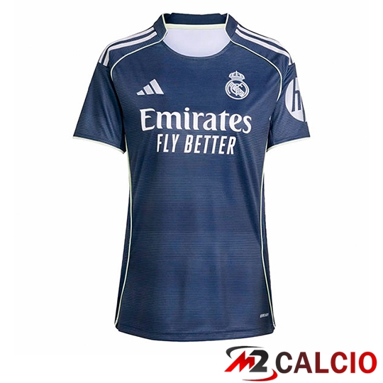 Maglie Calcio Real Madrid Donna Seconda 2025 2026