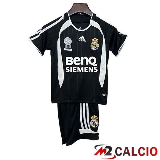 Maglie Calcio Real Madrid Retro Bambino Seconda 2006 2007