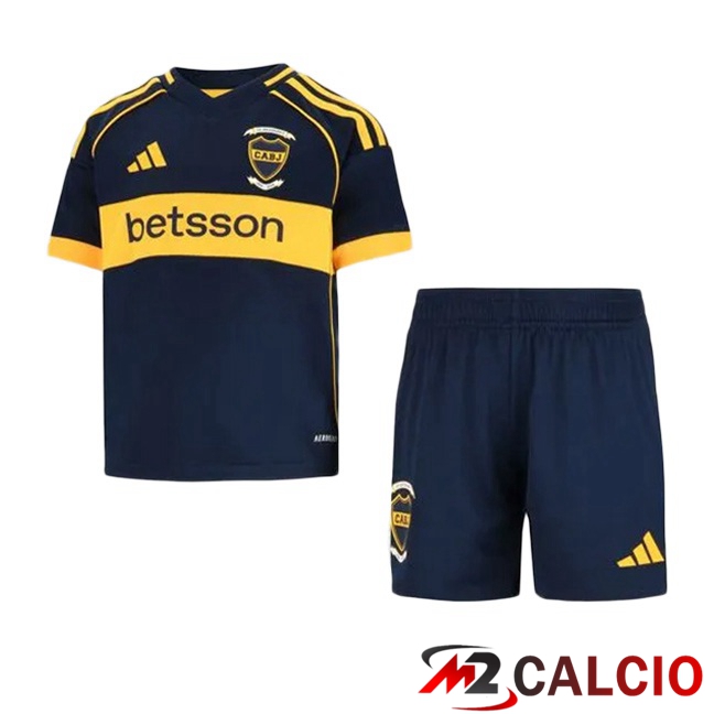 Maglie Calcio Boca Juniors Bambino Prima Blu Reale 2025/2026
