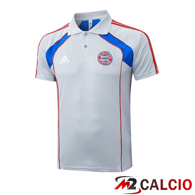 Maglia Polo Bayern Monaco Grigio 2025/2026