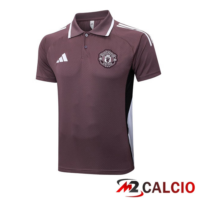Maglia Polo Manchester United Viola 2025/2026