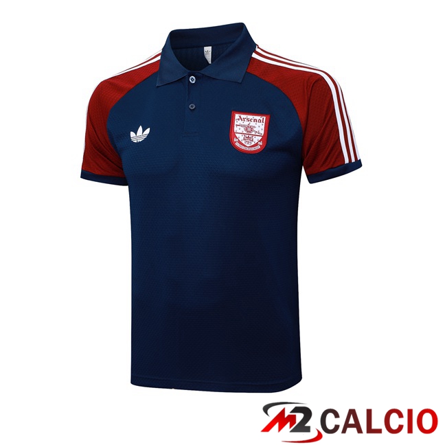 Maglia Polo Arsenal Blu Reale 2025/2026