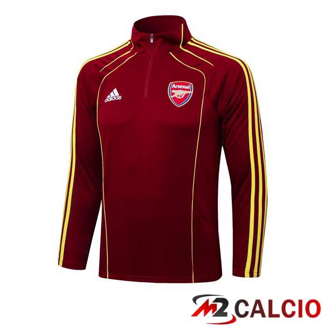 Felpa Allenamento Arsenal Rosso 2025/2026