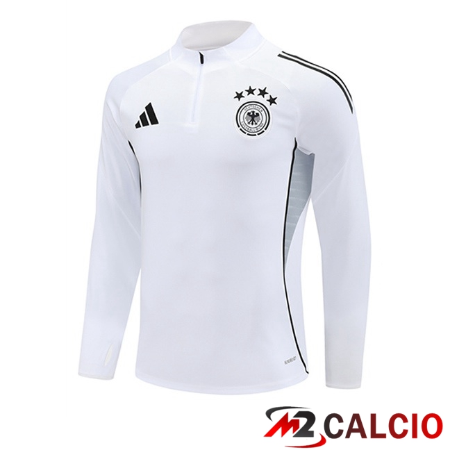 Felpa Allenamento Germania Bianco 2025/2026