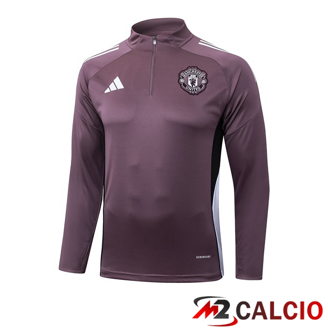 Felpa Allenamento Manchester United Viola 2025/2026
