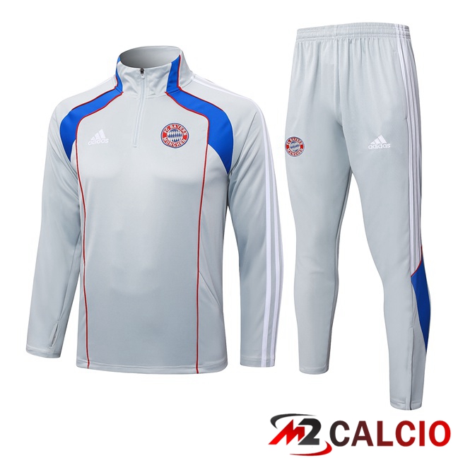 Insieme Tuta Calcio Bayern Monaco Grigio 2025/2026