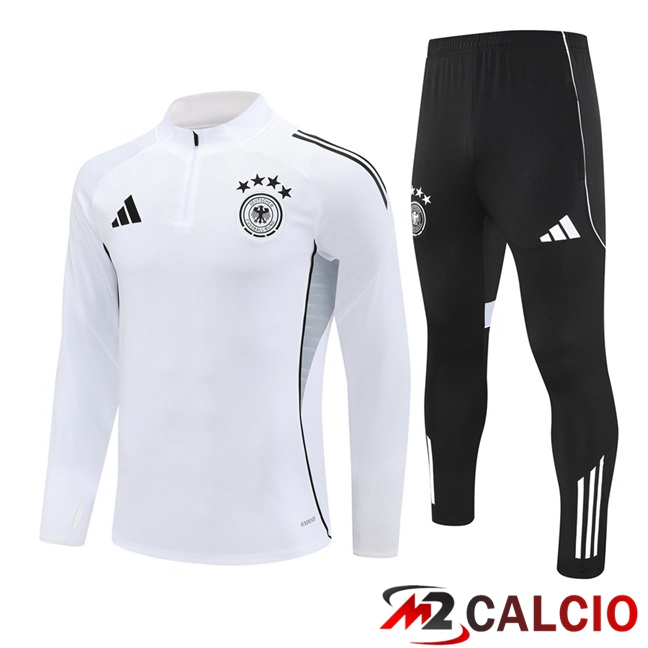Insieme Tuta Calcio Germania Bianco 2025/2026