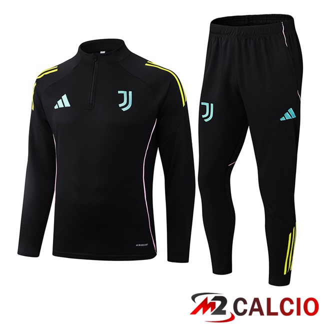 Insieme Tuta Calcio Juventus Nero 2025/2026