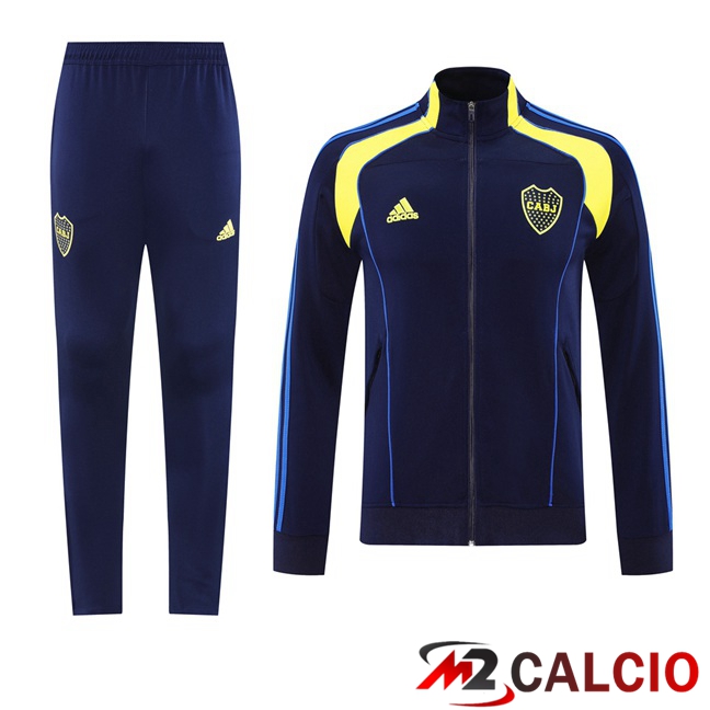 Insieme Tuta Calcio - Giacca Boca Juniors Blu Reale 2025/2026