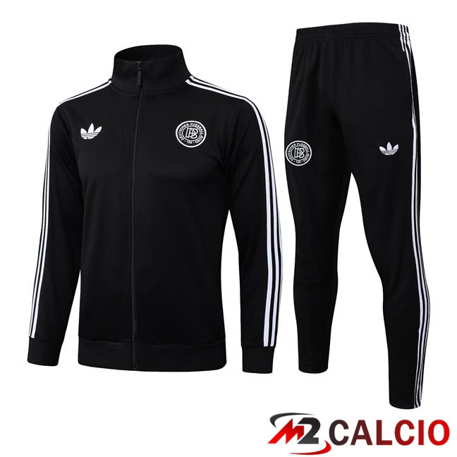 Insieme Tuta Calcio - Giacca Germania Nero 2025/2026