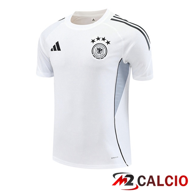 T Shirt Allenamento Germania Bianco 2025/2026