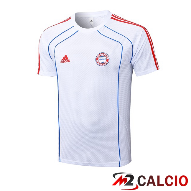 T Shirt Allenamento Bayern Monaco Bianco 2025/2026