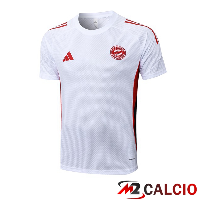 T Shirt Allenamento Bayern Monaco Bianco 2025/2026