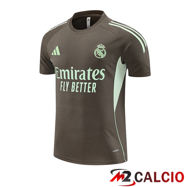 T Shirt Allenamento Real Madrid Grigio 2025/2026