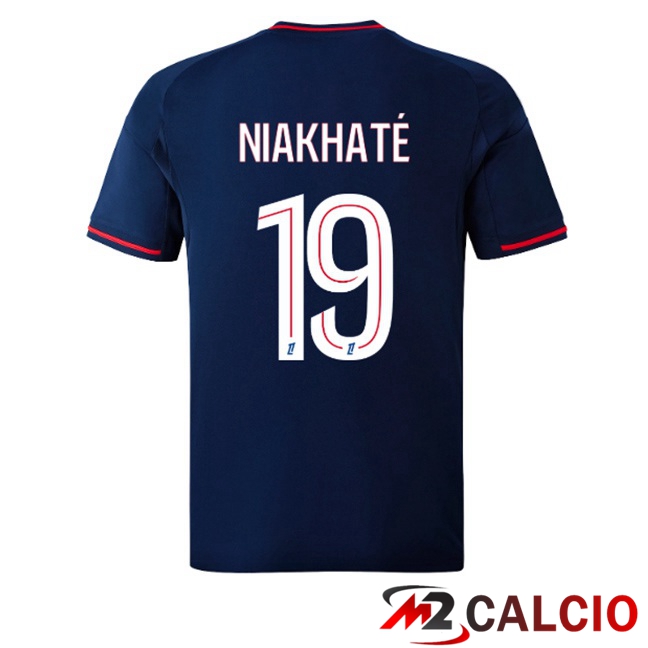 Maglie Calcio Lione OL (NIAKHATÉ 19) Seconda Blu Reale 2025/2026