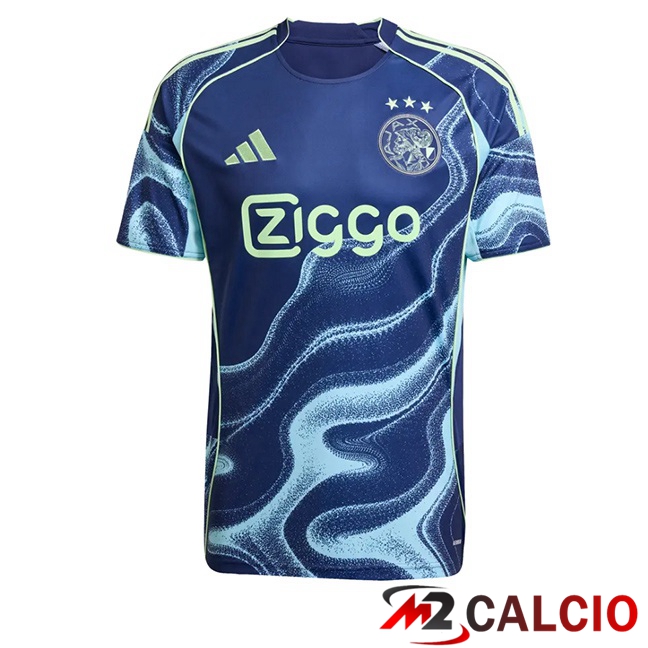 Maglie Calcio AFC Ajax Seconda Blu 2025/2026