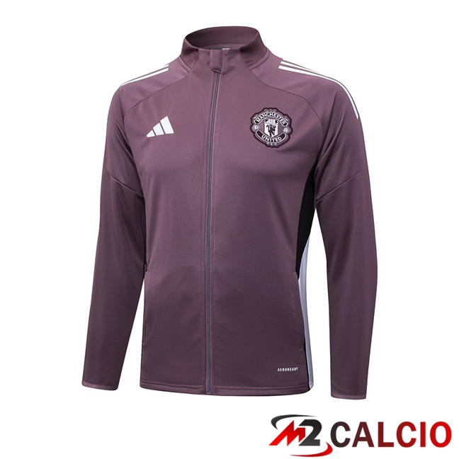 Giacca Calcio Manchester United Viola 2025/2026