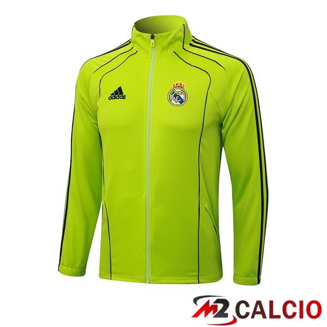 Giacca Calcio Real Madrid Verde 2025/2026