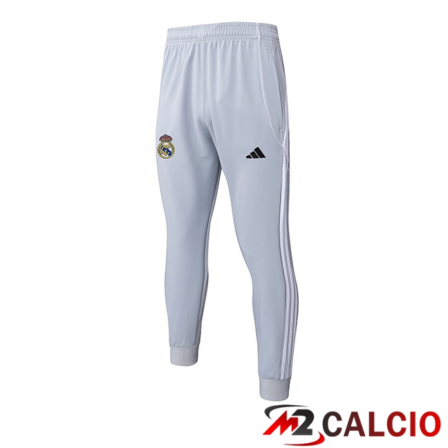 Pantaloni Da Allenamento Real Madrid Grigio 2025/2026