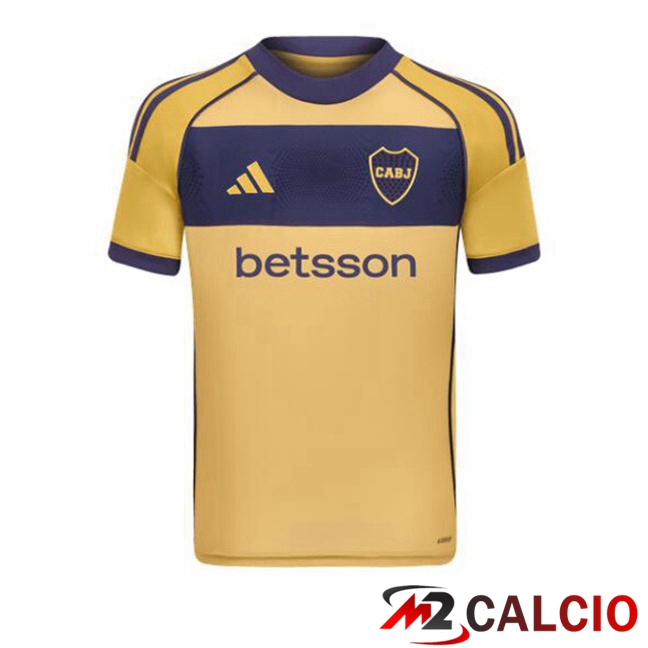 Maglie Calcio Boca Juniors Seconda Giallo 2025/2026