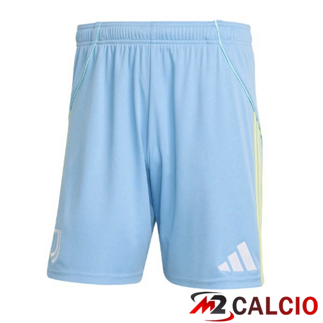 Pantaloncini Calcio Juventus Seconda Blu 2025/2026