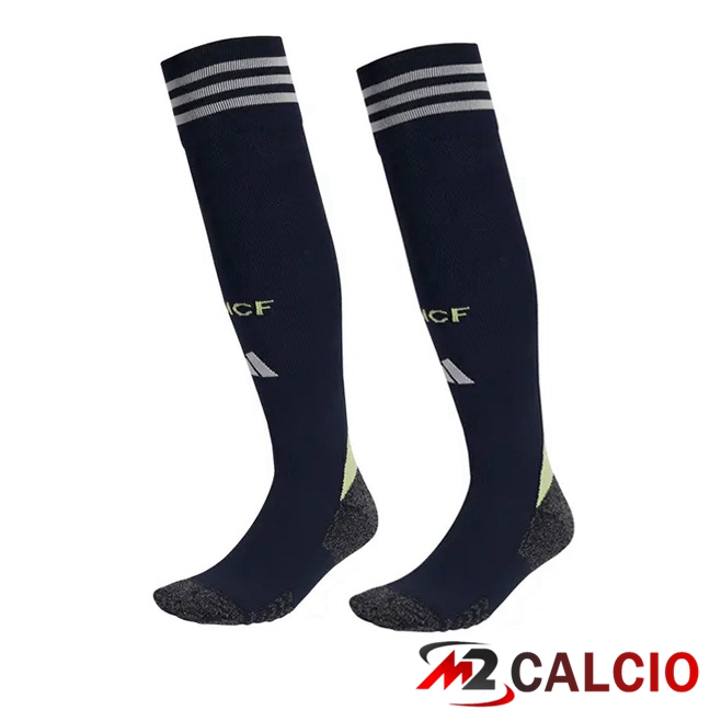 Calzini Calcio Real Madrid Seconda Nero 2025/2026