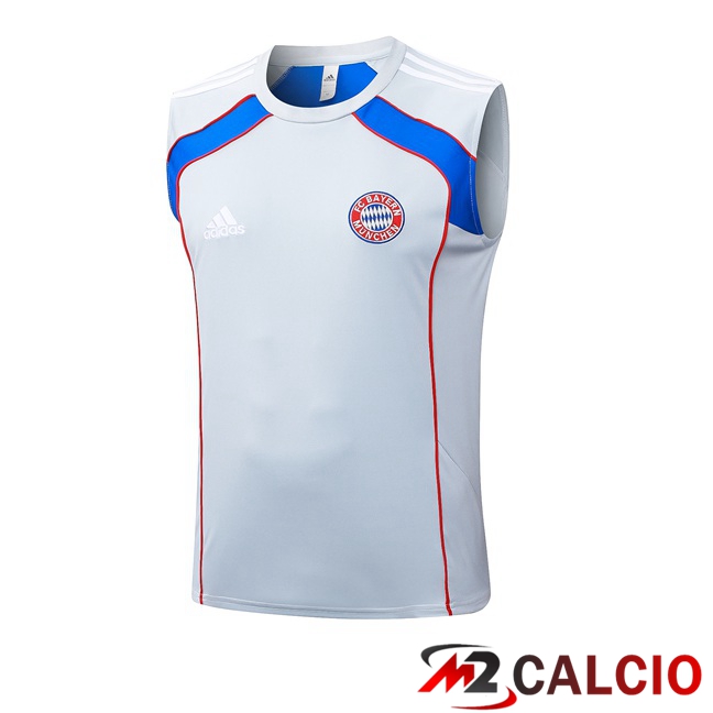 Canotta Allenamento Bayern Monaco Bianco 2025/2026