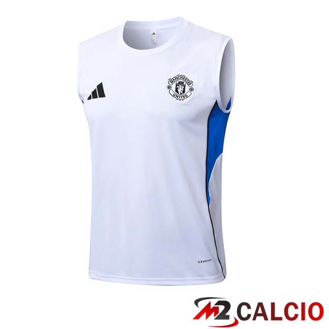 Canotta Allenamento Manchester United Bianco 2025/2026