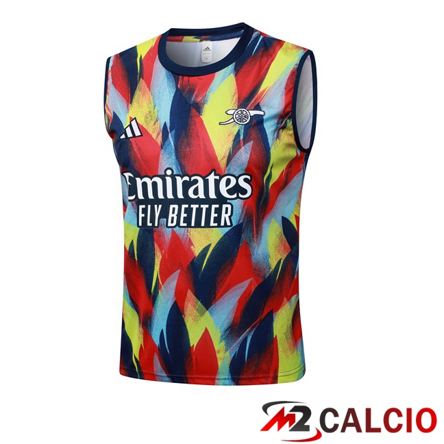 Canotta Allenamento Arsenal Rosso Blu 2025/2026