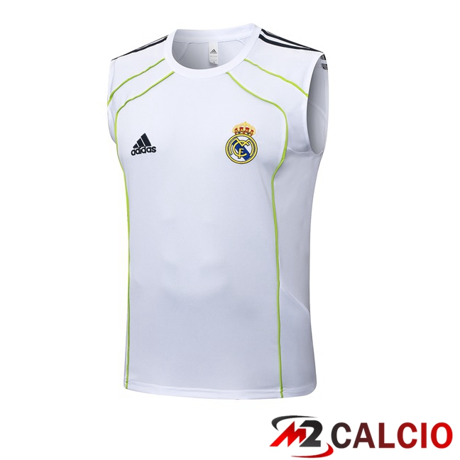 Canotta Allenamento Real Madrid Bianco 2025/2026