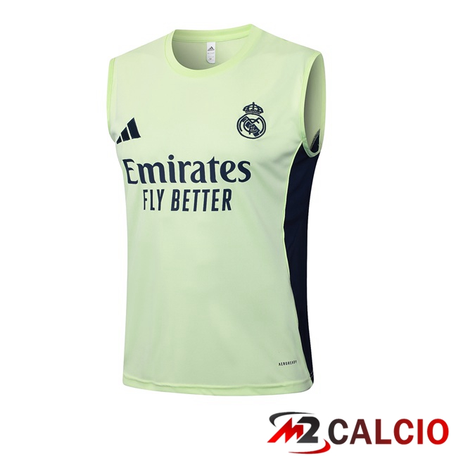 Canotta Allenamento Real Madrid Verde 2025/2026