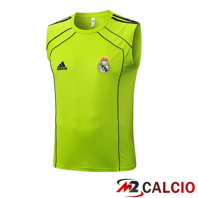 Canotta Allenamento Real Madrid Verde 2025/2026