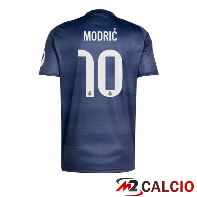Maglie Calcio Real Madrid (Modrić 10) Seconda Blu Reale 2025/2026