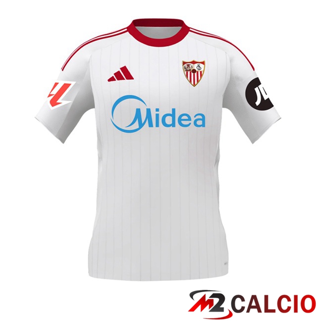 Maglie Calcio Sevilla FC Prima Bianco 2025/2026